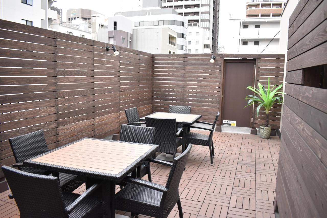 Shinsaibashi House Hotell Osaka Exteriör bild
