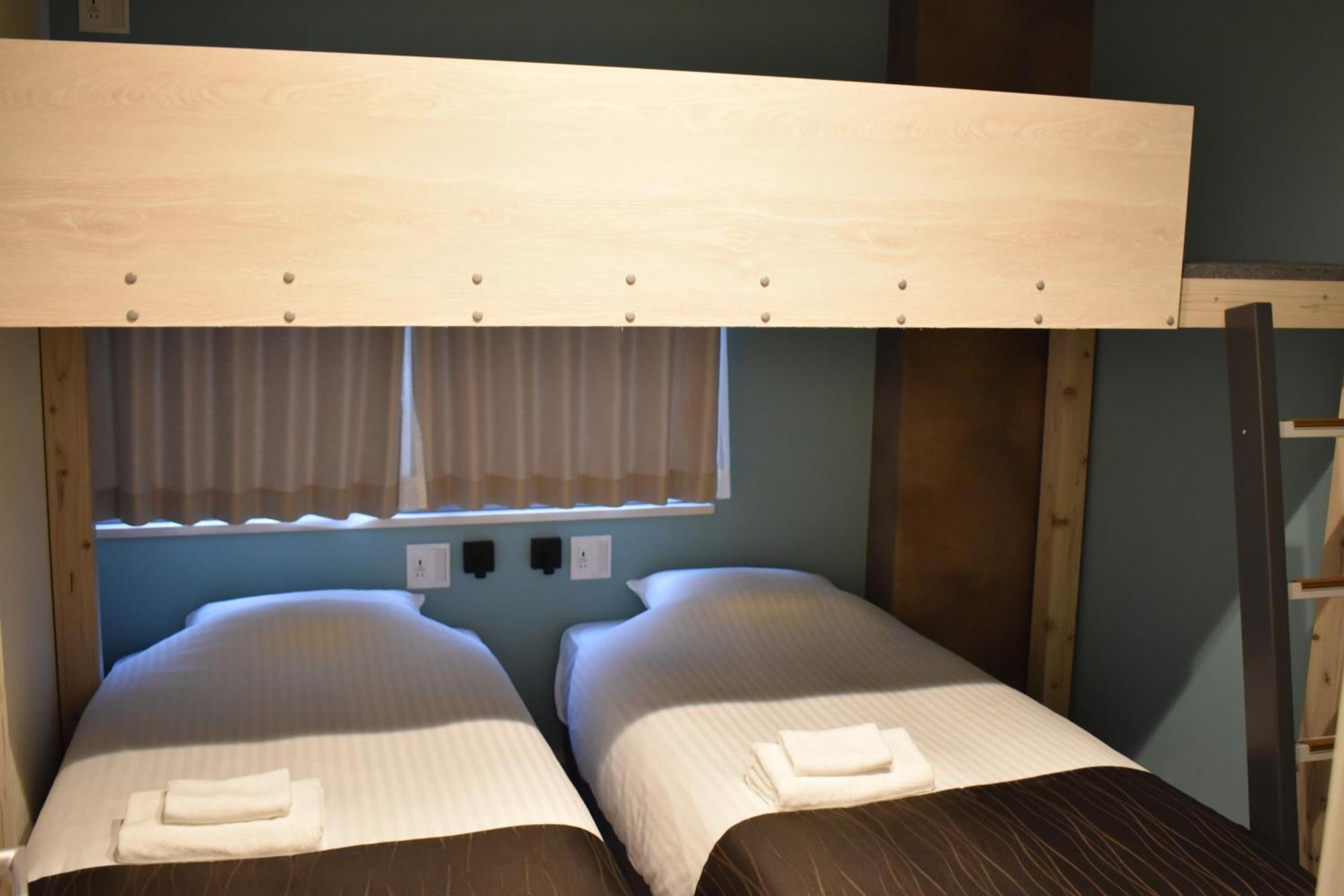 Shinsaibashi House Hotell Osaka Rum bild