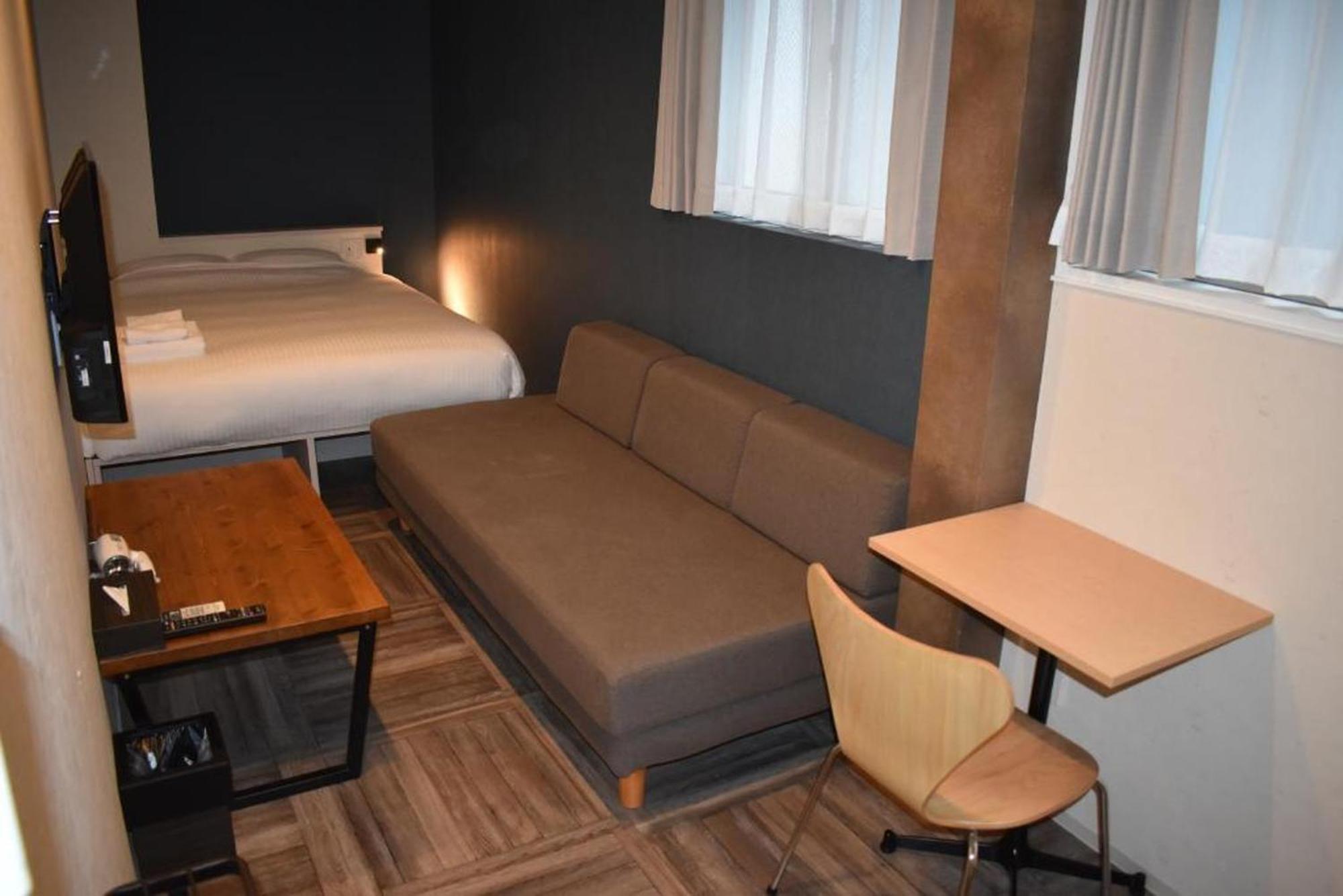 Shinsaibashi House Hotell Osaka Rum bild