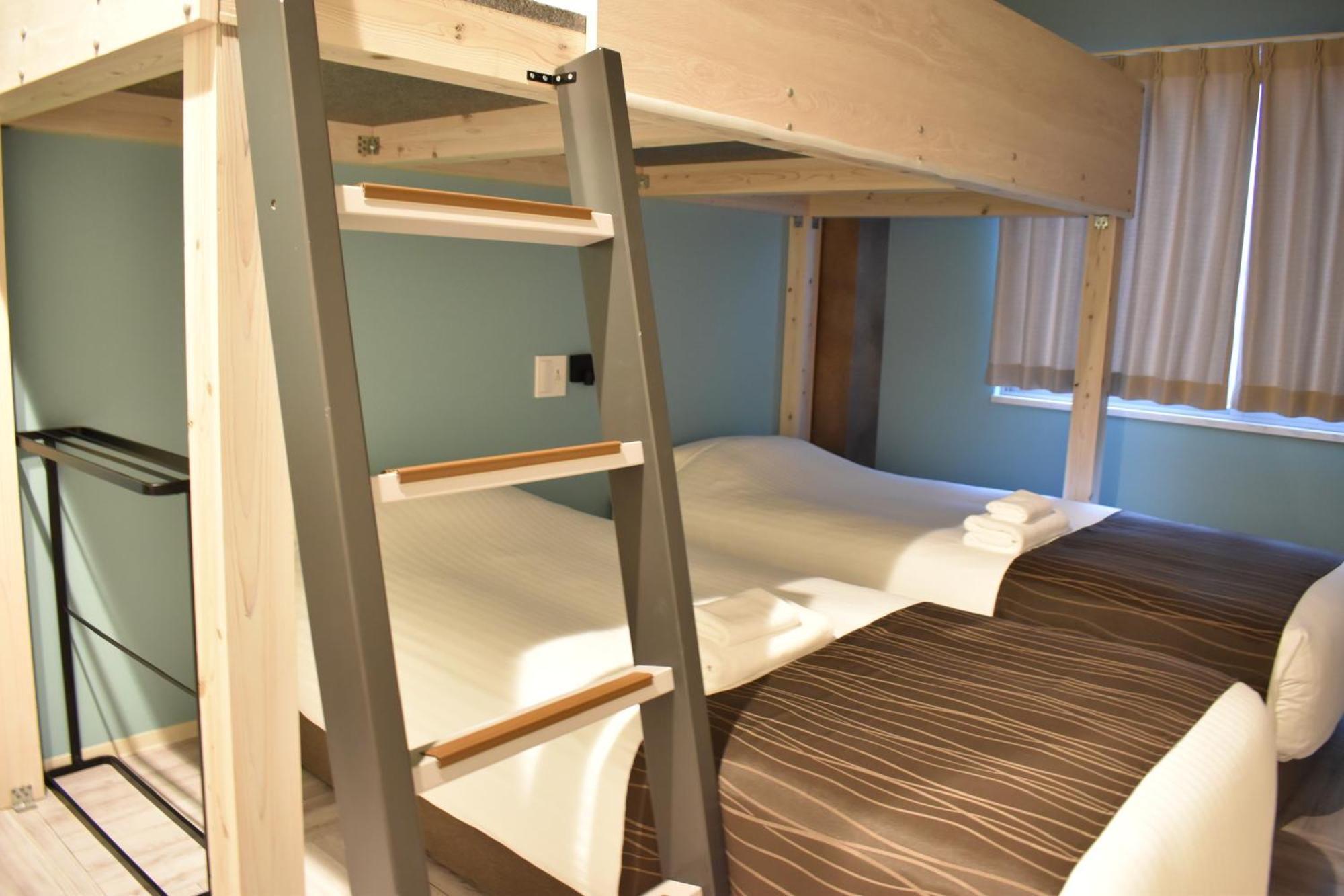 Shinsaibashi House Hotell Osaka Rum bild